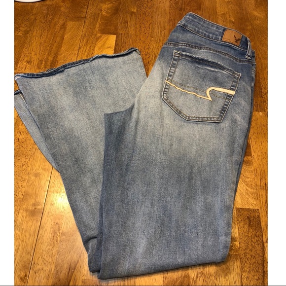 American Eagle Outfitters Denim - 🔥American Eagle Hi-rise super stretch flare jeans